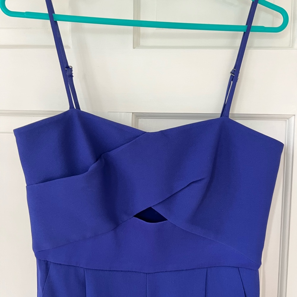 Blue DVF jumpsuit size 4